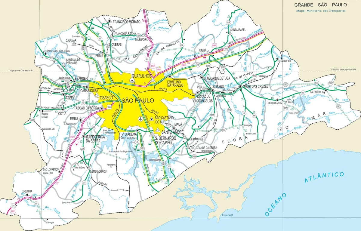 kaarte São Paulo
